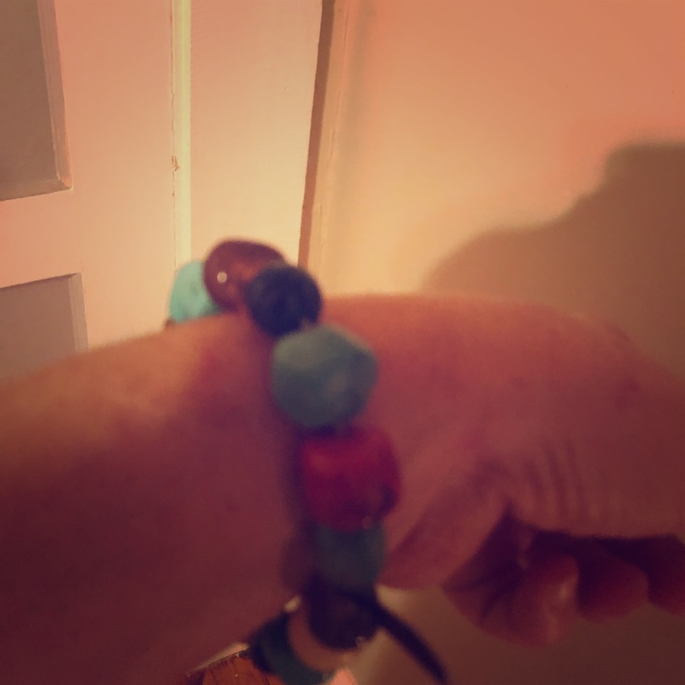 Cute colorful bracelet on stretch band
